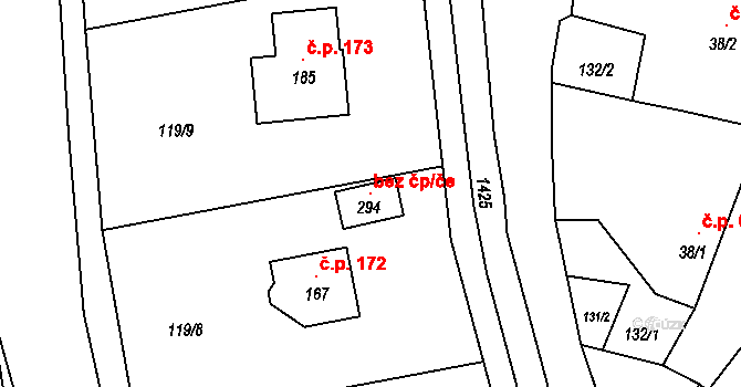 Librantice 105013978 na parcele st. 294 v KÚ Librantice, Katastrální mapa
