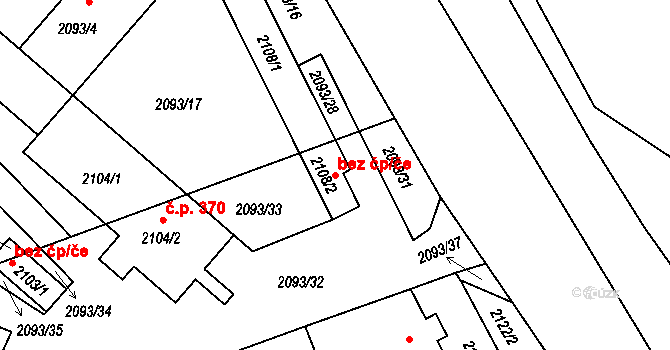 Planá nad Lužnicí 42885981 na parcele st. 2108/2 v KÚ Planá nad Lužnicí, Katastrální mapa