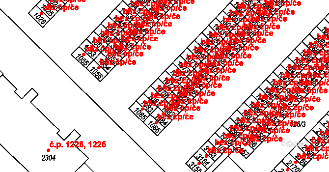 Neratovice 43044981 na parcele st. 1079 v KÚ Neratovice, Katastrální mapa