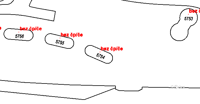 Dvůr Králové nad Labem 50079981 na parcele st. 5754 v KÚ Dvůr Králové nad Labem, Katastrální mapa
