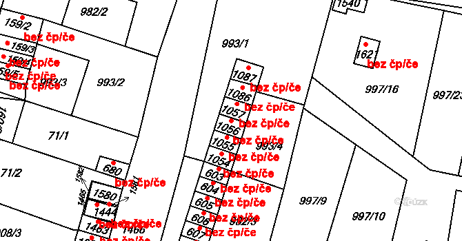 Žacléř 39098982 na parcele st. 1056 v KÚ Žacléř, Katastrální mapa