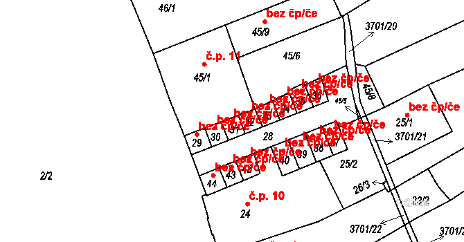 Holešov 41336984 na parcele st. 31 v KÚ Holešov, Katastrální mapa