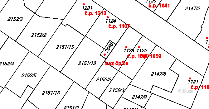 Lysá nad Labem 43419984 na parcele st. 2666 v KÚ Lysá nad Labem, Katastrální mapa