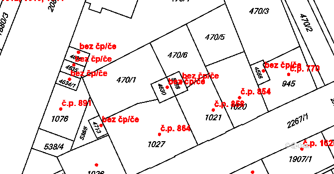 Šumperk 42004985 na parcele st. 4630 v KÚ Šumperk, Katastrální mapa