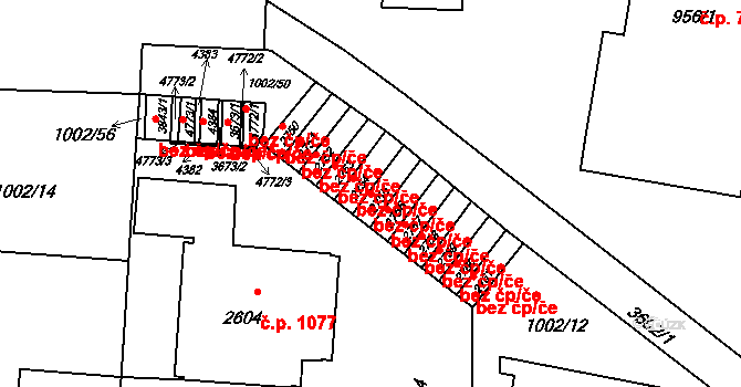 Rožnov pod Radhoštěm 48190985 na parcele st. 2755 v KÚ Rožnov pod Radhoštěm, Katastrální mapa