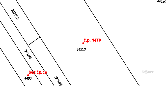 Kuřim 1470 na parcele st. 4432/2 v KÚ Kuřim, Katastrální mapa