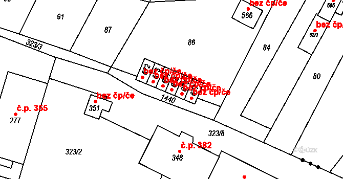 Miletín 43055991 na parcele st. 675 v KÚ Miletín, Katastrální mapa