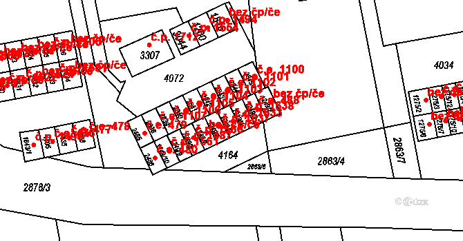 Lipník nad Bečvou I-Město 1633, Lipník nad Bečvou na parcele st. 1249/5 v KÚ Lipník nad Bečvou, Katastrální mapa