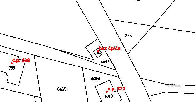 Jistebník 107004992 na parcele st. 924 v KÚ Jistebník, Katastrální mapa