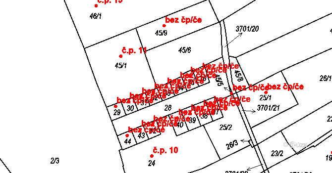 Holešov 41336992 na parcele st. 33 v KÚ Holešov, Katastrální mapa
