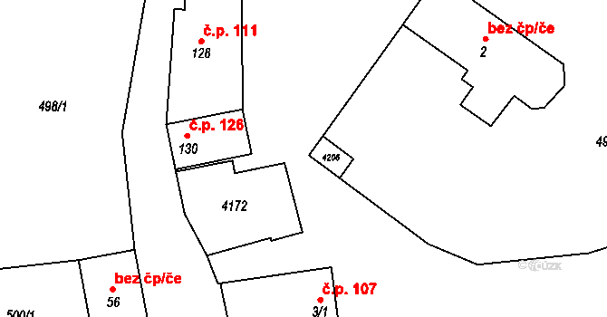 Trstěnice 39899993 na parcele st. 140 v KÚ Trstěnice u Moravského Krumlova, Katastrální mapa