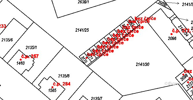 Trutnov 45007993 na parcele st. 3172 v KÚ Trutnov, Katastrální mapa