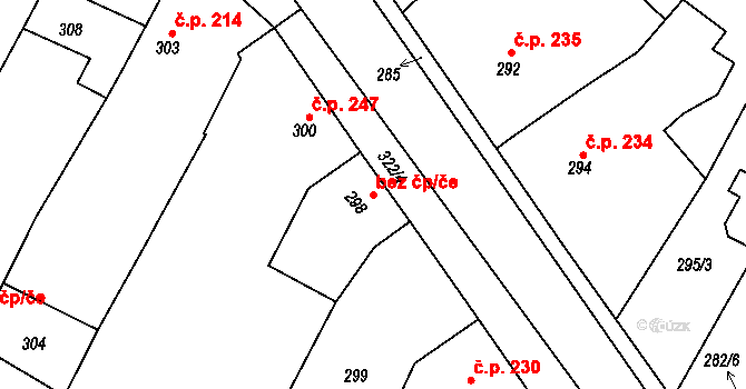 Štítary 47481994 na parcele st. 298 v KÚ Štítary na Moravě, Katastrální mapa