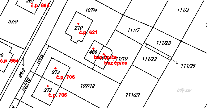 Chvalčov 41066995 na parcele st. 491 v KÚ Chvalčova Lhota, Katastrální mapa