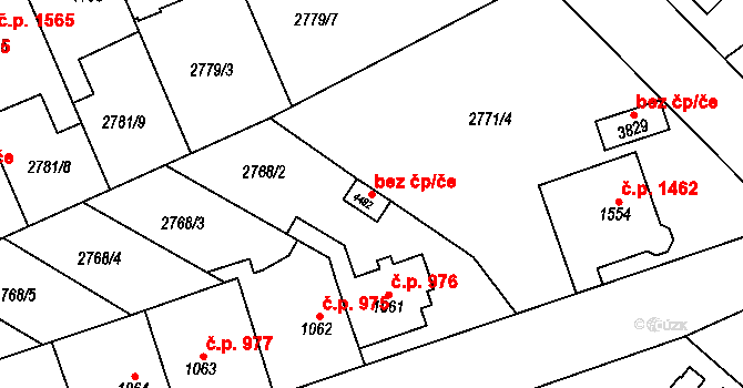 Česká Třebová 49688995 na parcele st. 4482 v KÚ Česká Třebová, Katastrální mapa