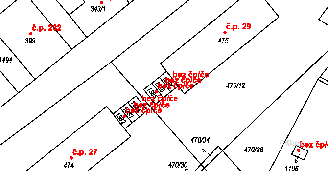 Žacléř 47329998 na parcele st. 1386 v KÚ Žacléř, Katastrální mapa
