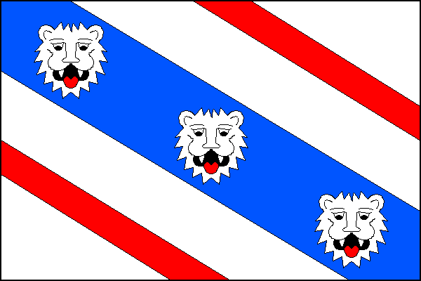 Albrechtice - vlajka