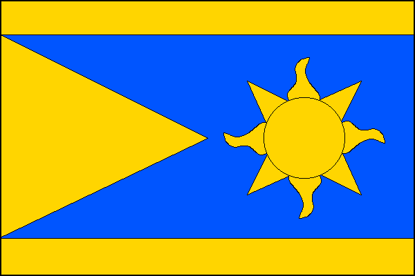 Bačetín - vlajka