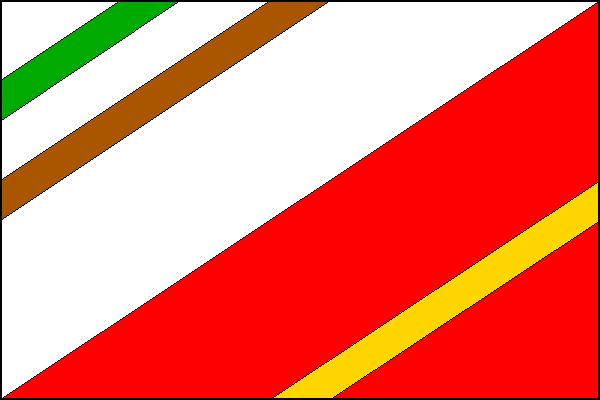 Banín - vlajka