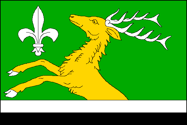Bohdalec - vlajka