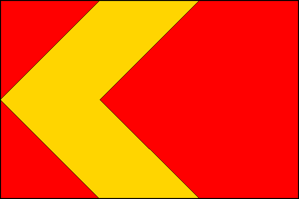 Bohdaneč - vlajka