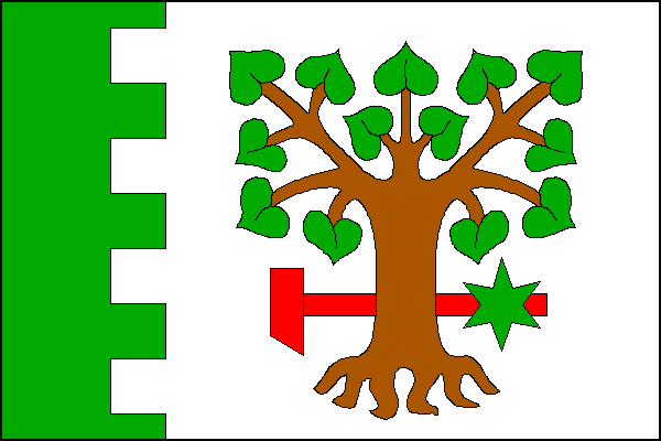 Bohdašín - vlajka