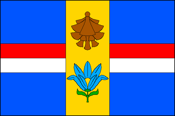 Boreč - vlajka