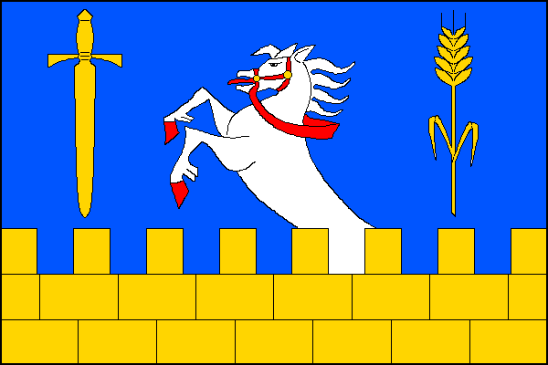 Borotice - vlajka