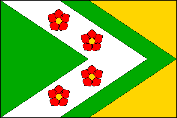 Březina - vlajka