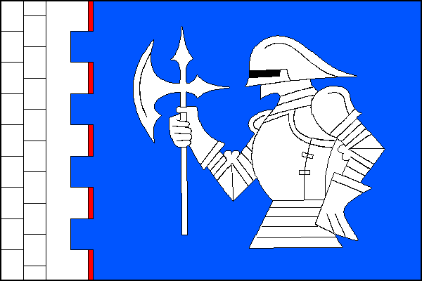Březno - vlajka