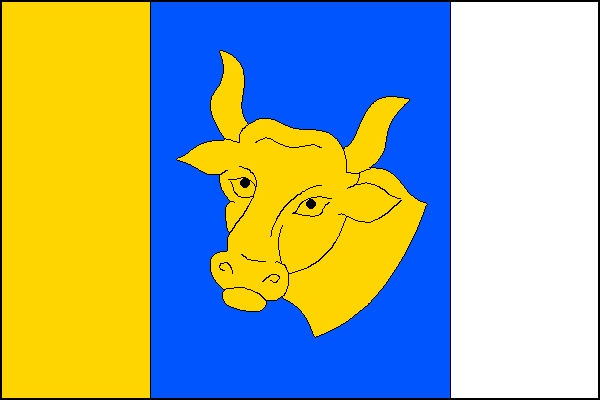 Býkov-Láryšov - vlajka