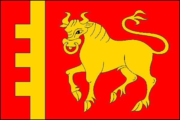 Býkovice - vlajka