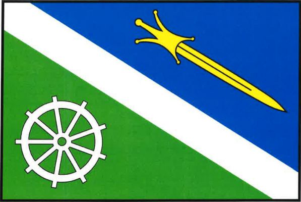 Bystřice - vlajka