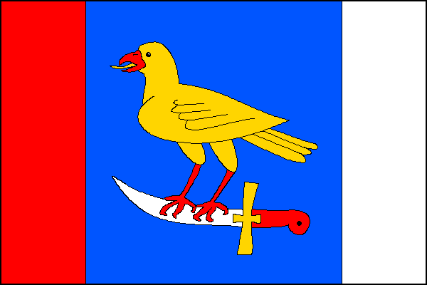 Bystřice pod Lopeníkem - vlajka
