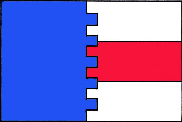 Čeradice - vlajka
