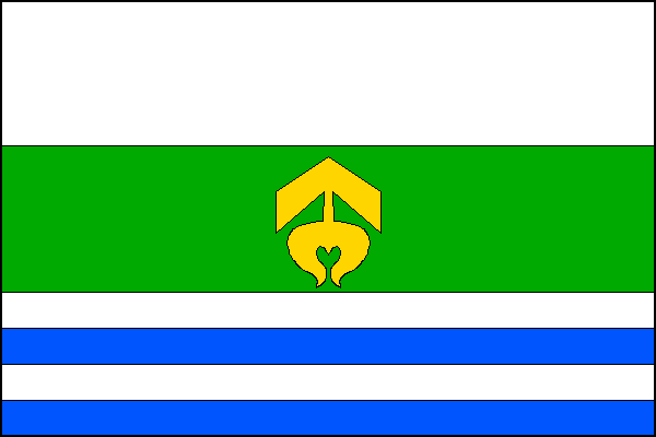 Čerčany - vlajka