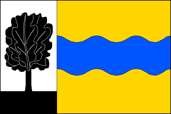 Černá u Bohdanče - vlajka