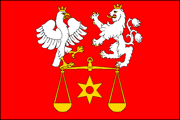 Červené Janovice - vlajka