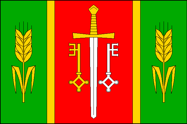 České Lhotice - vlajka