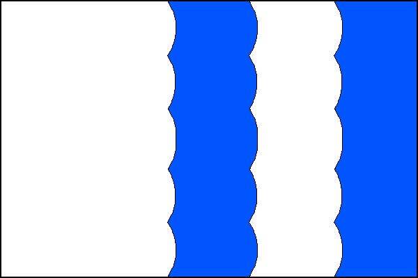 Chlum u Třeboně - vlajka
