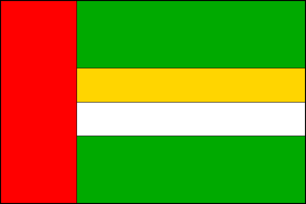 Chvalkovice - vlajka