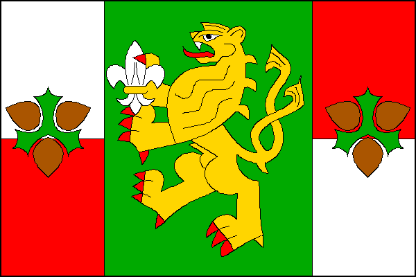 Chvalnov-Lísky - vlajka