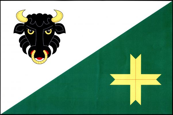 Číhalín - vlajka