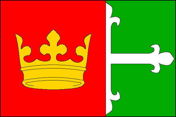Císařov - vlajka