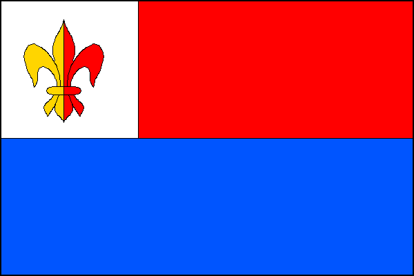 Dlouhé - vlajka