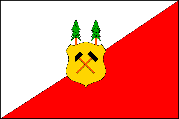 Dolní Dvůr - vlajka