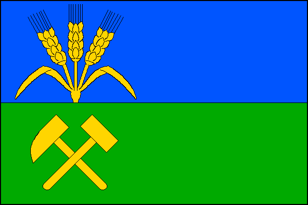 Dolní Nivy - vlajka