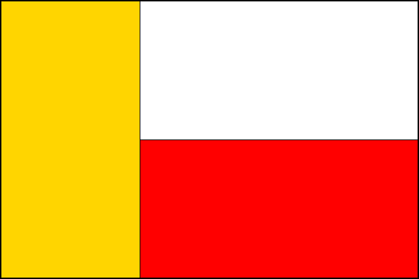 Dolní Poustevna - vlajka