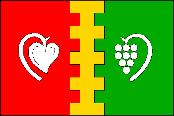 Drslavice - vlajka
