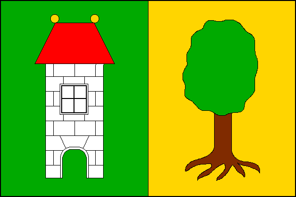 Druztová - vlajka